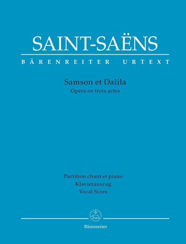 Saint-Saens - Samson Et Dalila Vocal Score