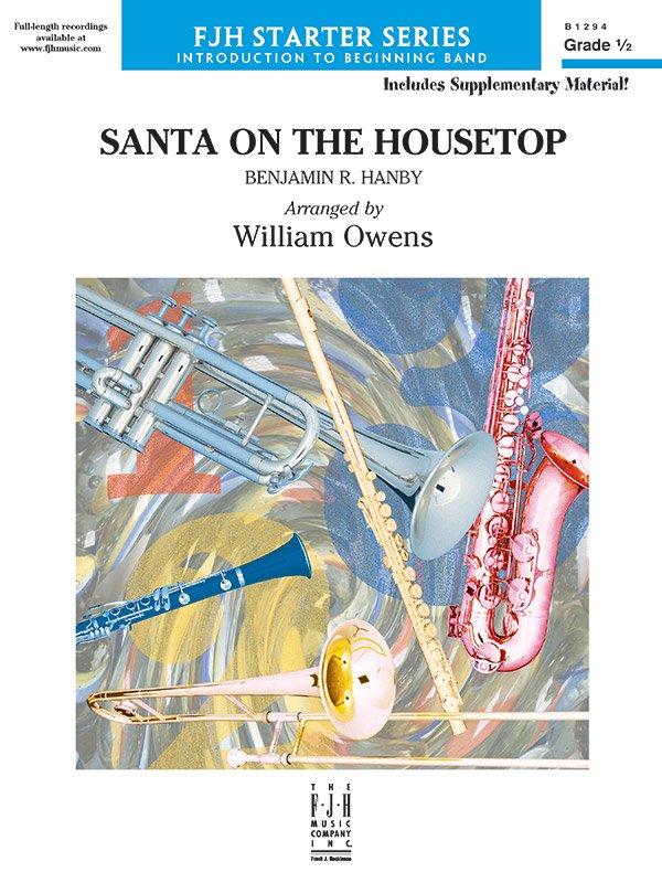 Santa on the Housetop Cb0.5 Sc/Pts Arr Owens