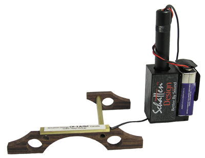 Schatten Design - Celtic Harp/Pedal harp Puickup - complete pickup system with integrated preamp & battery holder