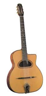 Schatten Design Hfn Classical Pickup with Player preamp and Volume & Tone Thumb wheels