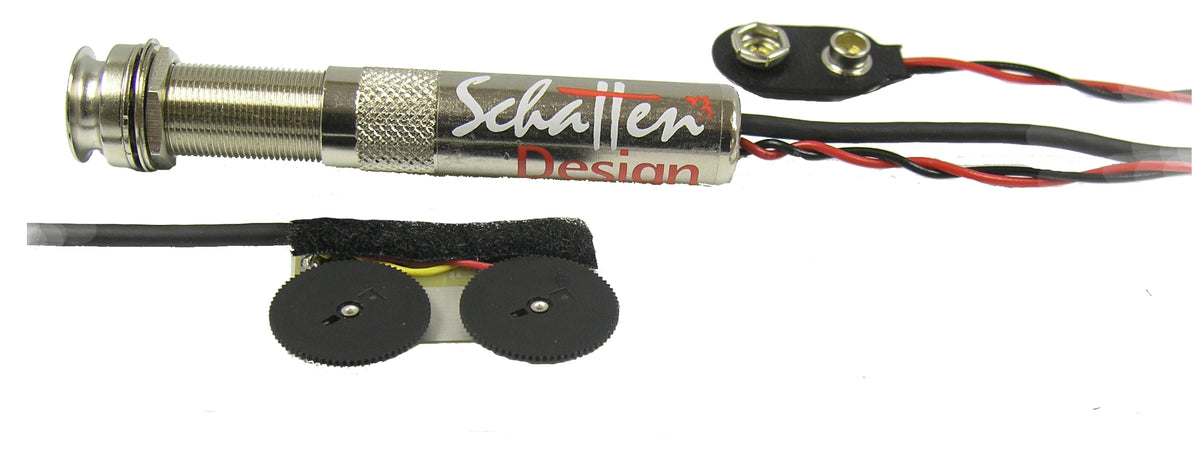 Schatten Design Schatten Player Endpin Jack Preamp with Volume and Tone Controls