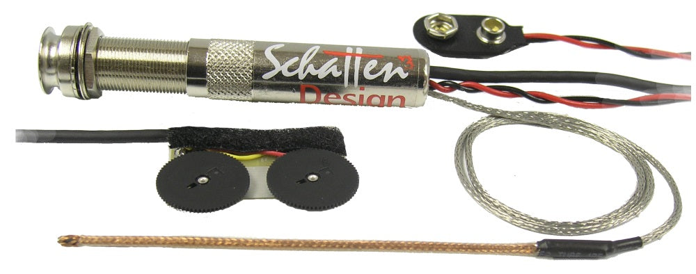 Schatten Design Schatten Under The Saddle Pick up Active With Preamp/ Volume / Tone Controls