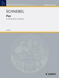 Schnebel - Pan for Flute (Or Recorder)/Accompaniment Ad Lib