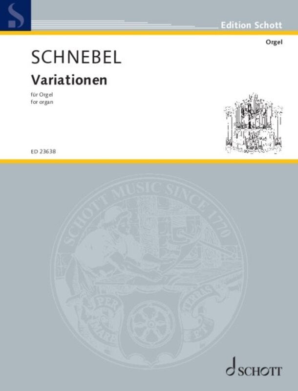 Schnebel - Variationen for Organ