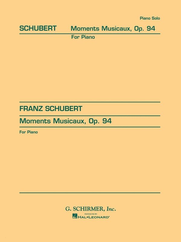 Schubert - Moments Musicaux Op 94 Piano