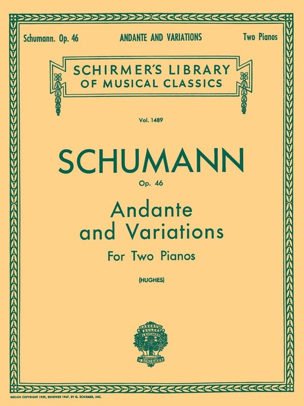Schumann - Andante and Variations Op 46 2P4H