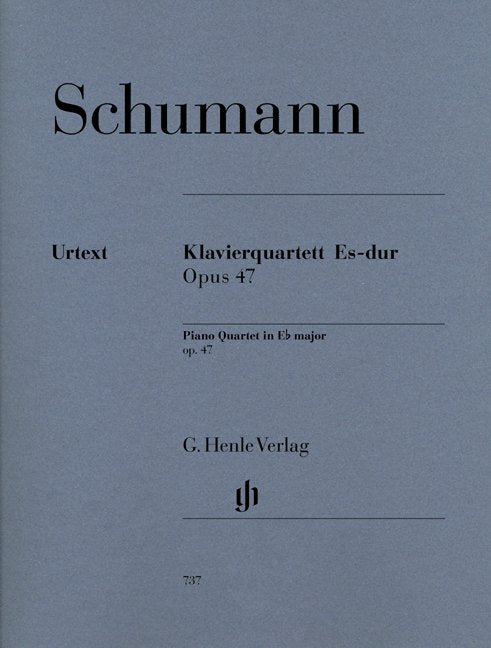 Schumann - Quartet Op 47 E Flat Piano/Violin/Viola/Cello