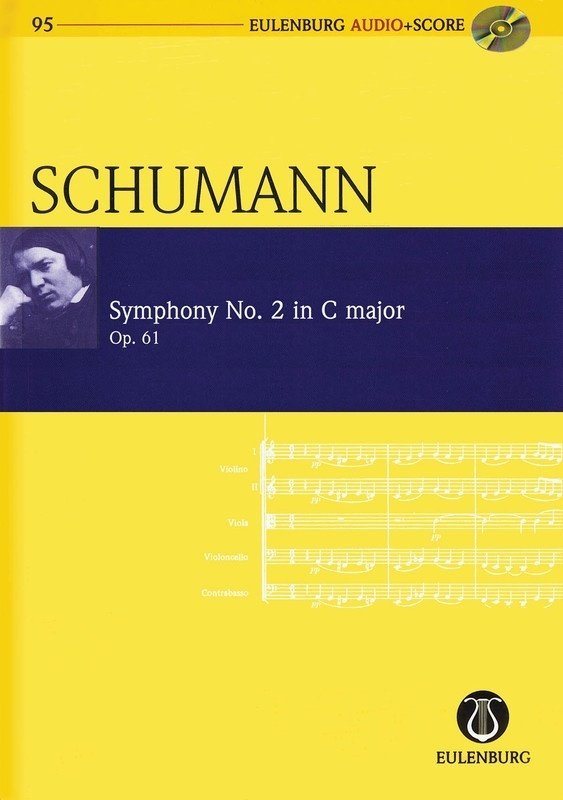 Schumann - Symphony No 2 Op 61 Study Score Bk/Cd