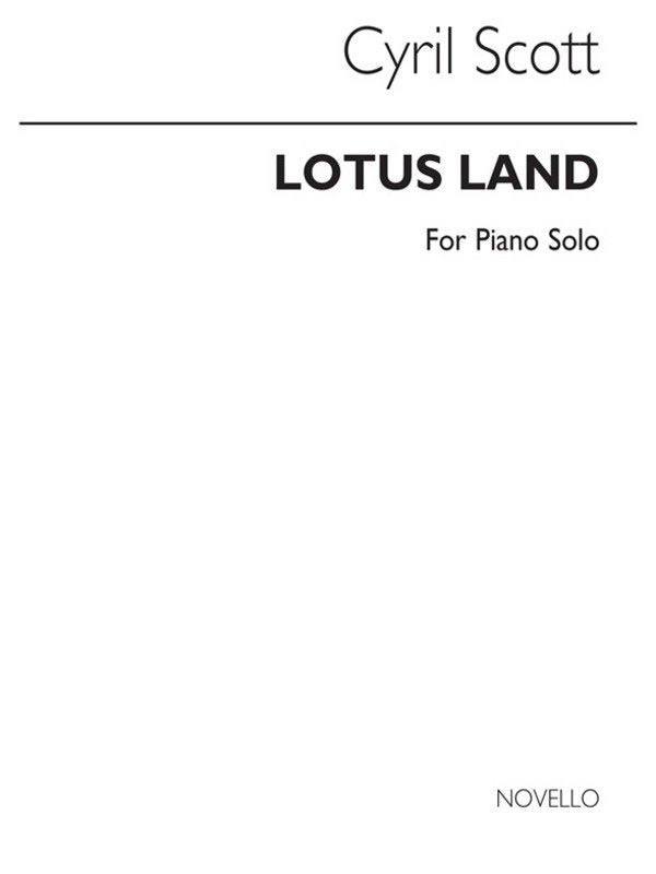 Scott Lotus Land Op 47 N.1 Piano(Arc)