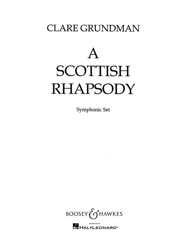 Scottish Rhapsody Sc/Pt
