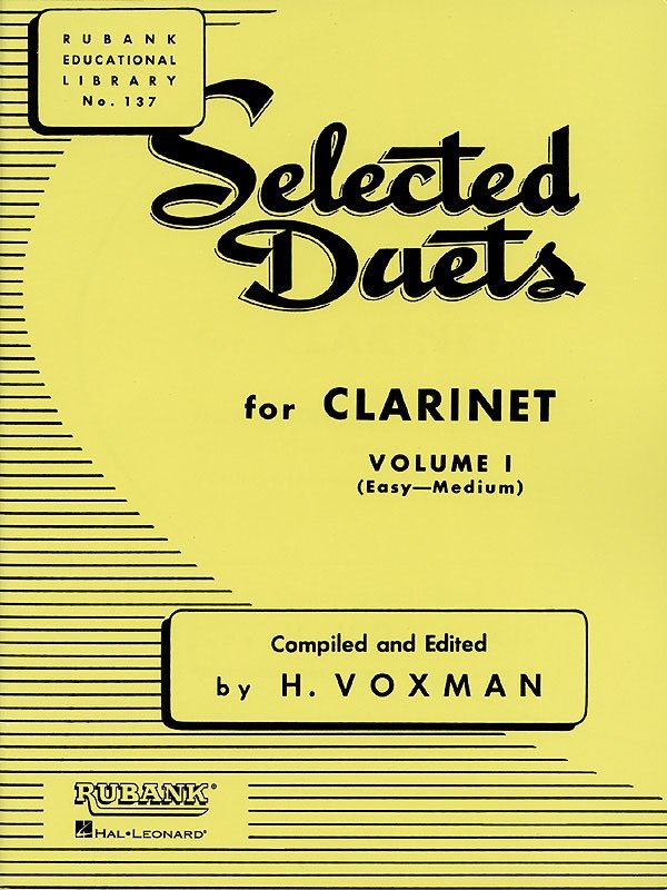 Selected Duets Vol 1 Clarinet Easy/Medium