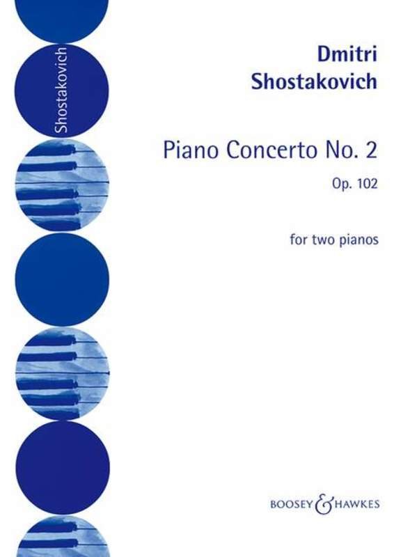 Shostakovich - Piano Concerto No 2 Op 102 2P 4H