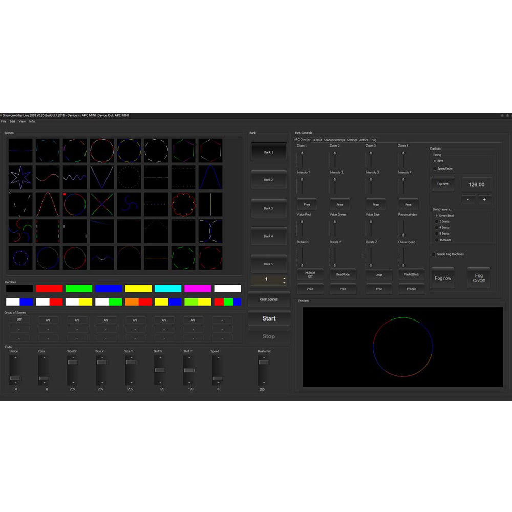 Laserworld ShowController Laser Control Software