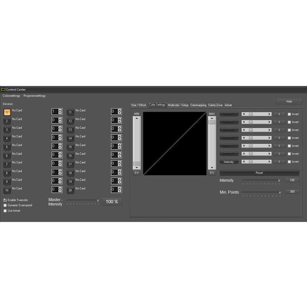 Laserworld ShowController Laser Control Software