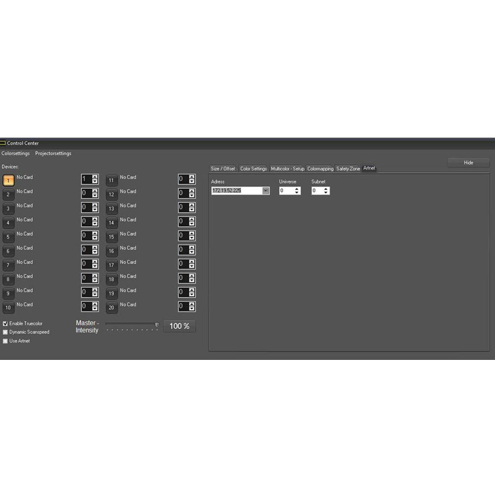 Laserworld ShowController Laser Control Software