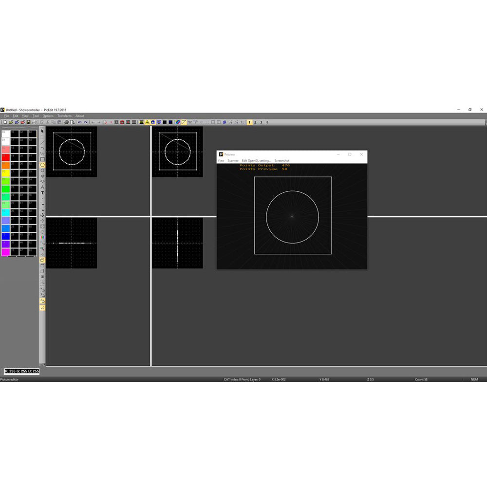 Laserworld ShowController Laser Control Software