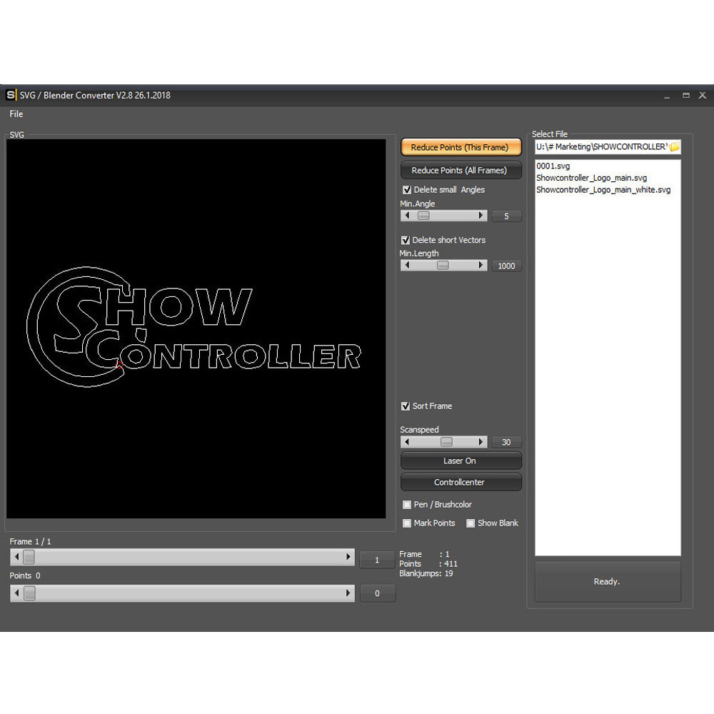 Laserworld ShowController Laser Control Software