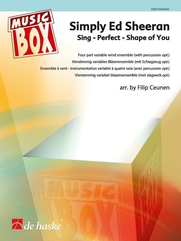 Simply Ed Sheeran 4 Part Variable Wind Ensemble Sc/Pts