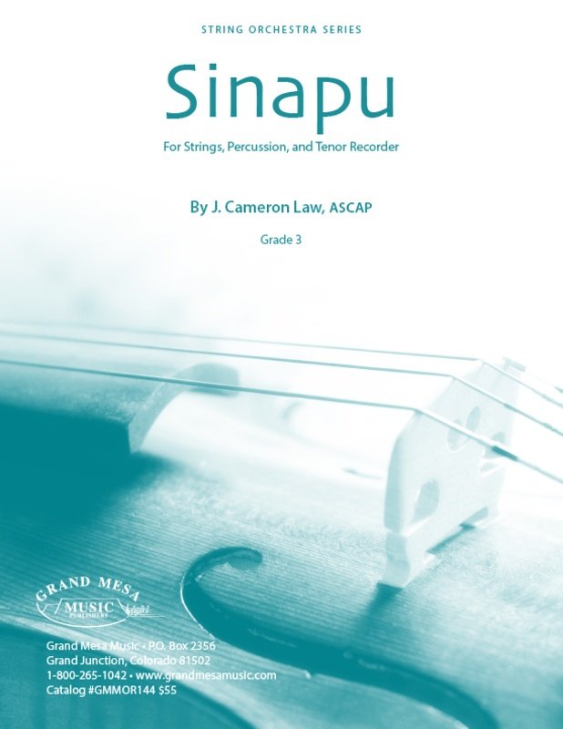 Sinapu for String Orchestra So3 Score
