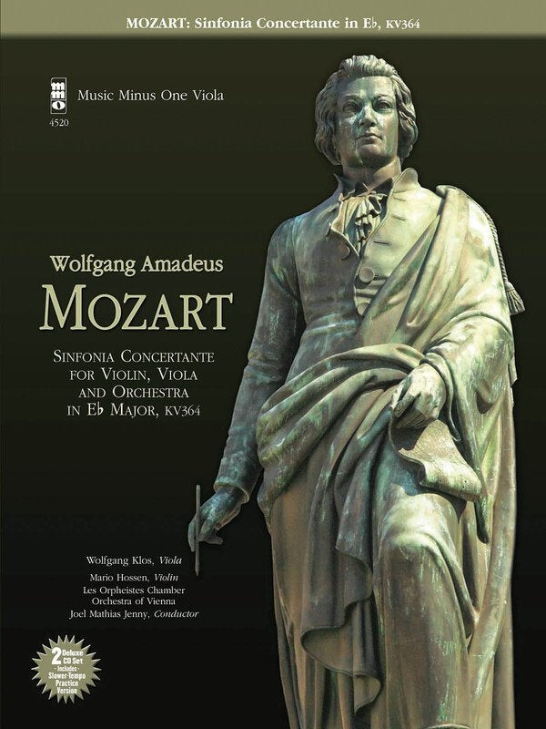 Sinfonia Concertante K364 Viola Bk/Cd