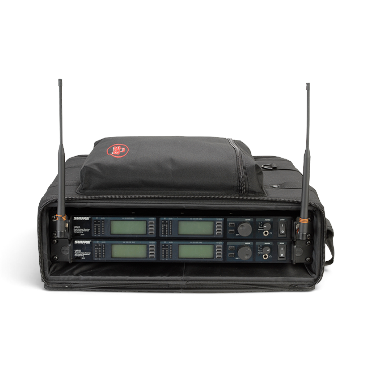 SKB 1SKB-SC192U 2U Soft Rack Case, Steel Rails, Heavy Duty zippers, outer pocket, Shoulder straps