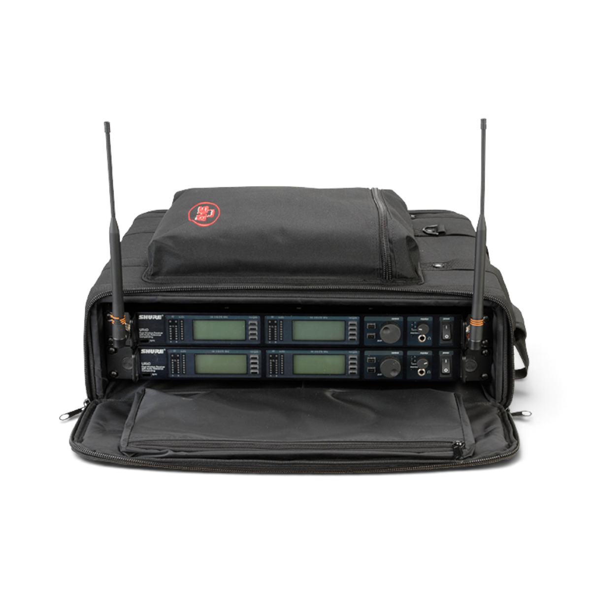 SKB 1SKB-SC192U 2U Soft Rack Case, Steel Rails, Heavy Duty zippers, outer pocket, Shoulder straps