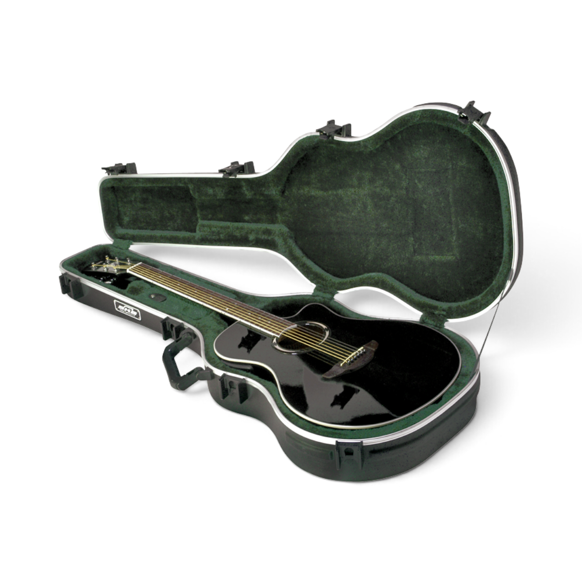SKB 1SKB-30 Thin-line Acoustic-Electric/Classic Shaped Hardshell - TSA Latch, Over-Molded Handle
