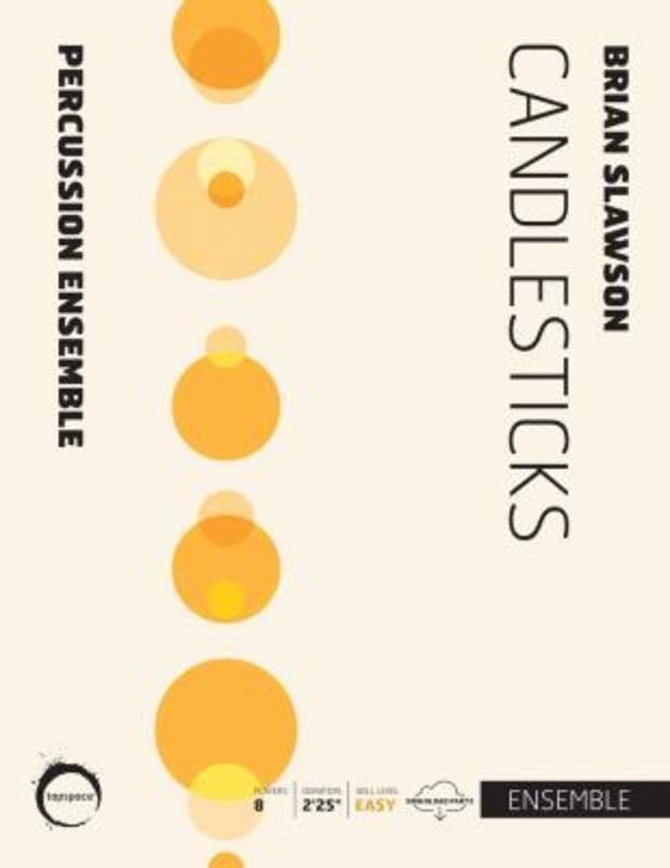 Slawson - Candlesticks for Percussion Ensemble Sc/Pts