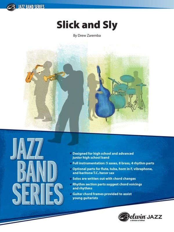 Slick and Sly for Jazz Ensemble Je3.5 Sc/Pts