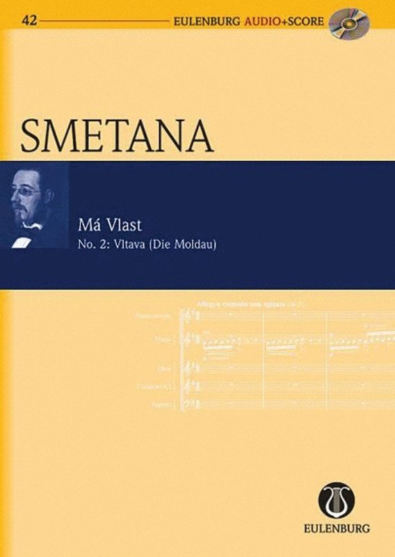 Smetana - Die Moldau Study Score Bk/Cd
