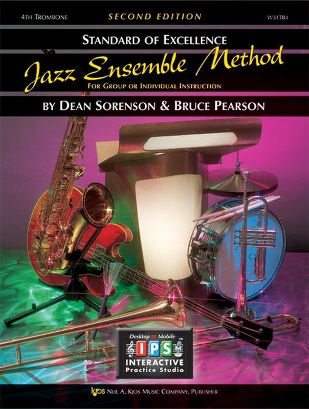 Soe Jazz Ensemble Method 4th Trombone Bk/Cd
