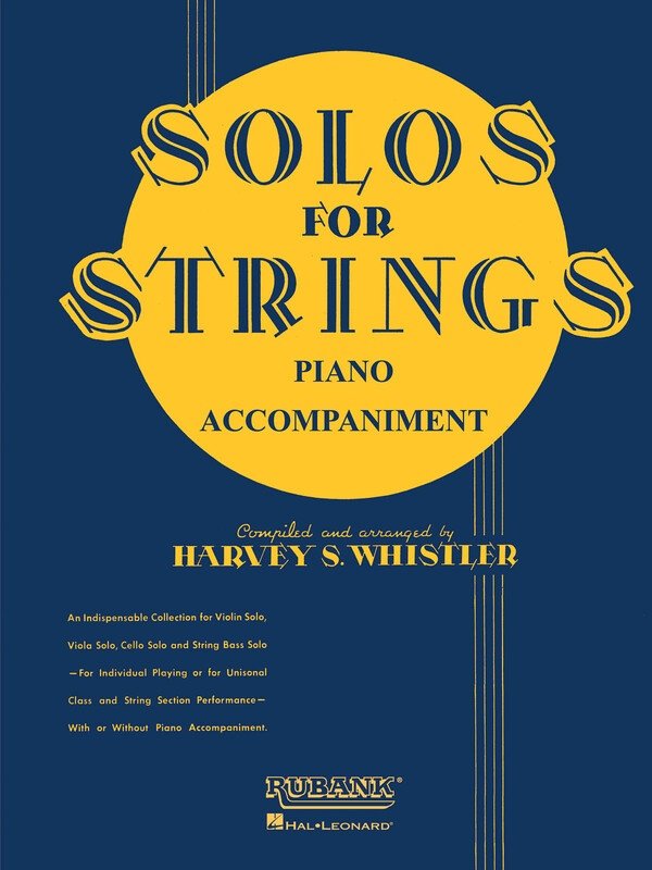 Solos for Strings Pno Accomp