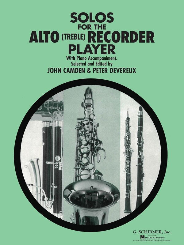 Solos for the Alto (Treble) Recorder Player