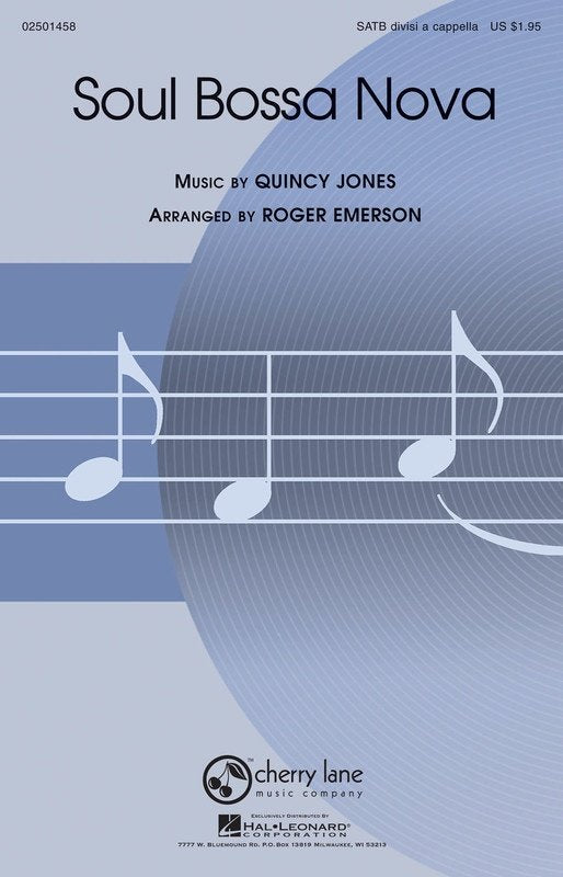 Soul Bossa Nova SATB