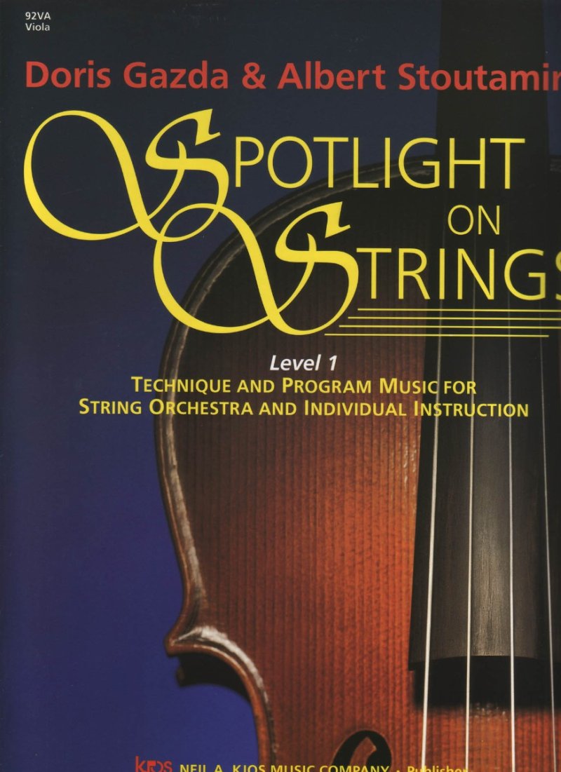 Spotlight on Strings Book 1 Viola