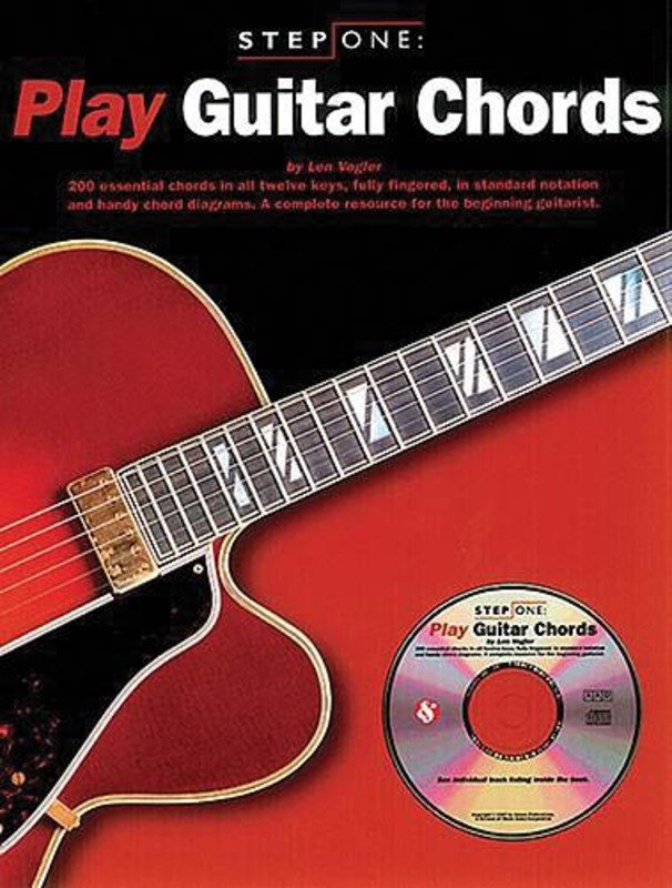 Step One Play Guitar Chords Bk/Cd