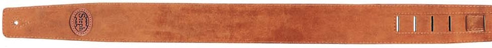 Steph Accessories Rebel Series Suede top, suede back, 6 cm wide - Rust