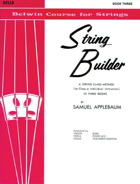 String Builder Book 3 Cello