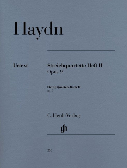 String Quartets Book 2 Op 9 Nos 1-6