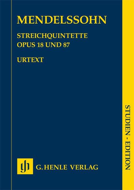 String Quintets 2 Op 18 Op 87 Study Score