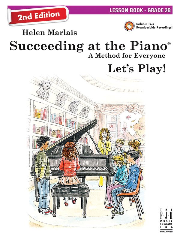 Succeeding at the Piano Lesson Book Gr 2B 2nd Edition Bk/Ola
