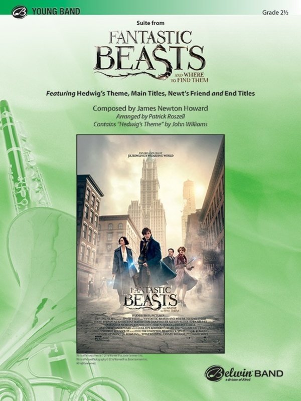 Suite from Fantastic Beasts Where to Find Them Cb2.5 Sc/Pts