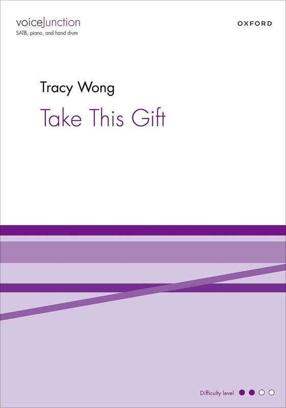 Take This Gift Satb/Piano/ Hand Drum