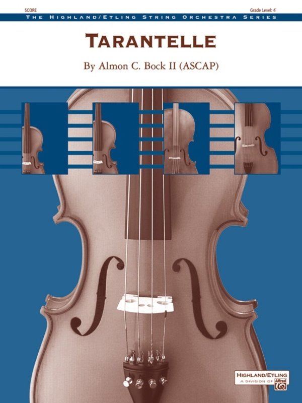 Tarantelle for String Orchestra So4 Full Score
