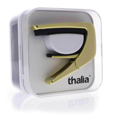 Thalia Blue Abalone Exotic Shell Capo in 24K Gold