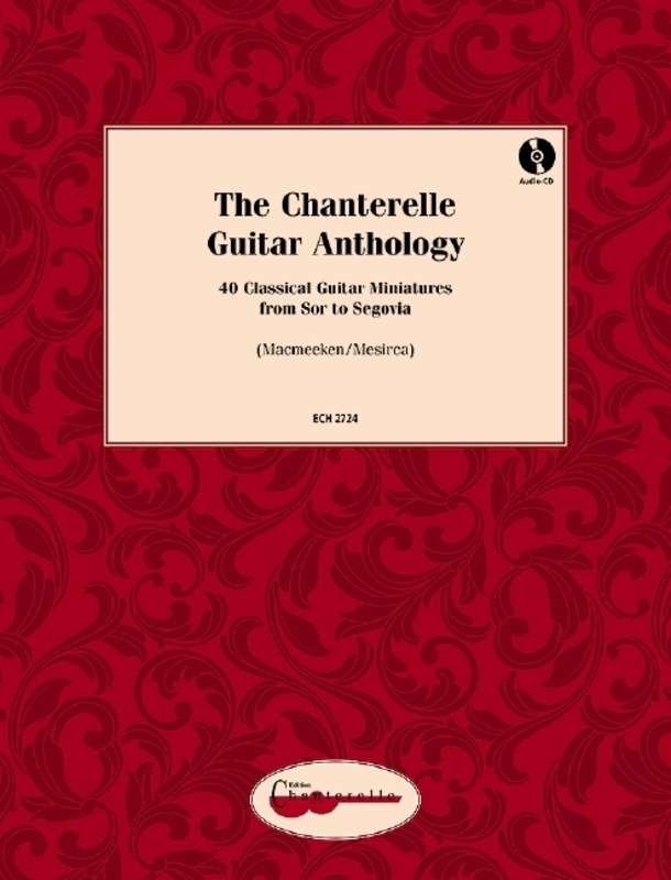 The Chanterelle Guitar Anthology Bk/Cd