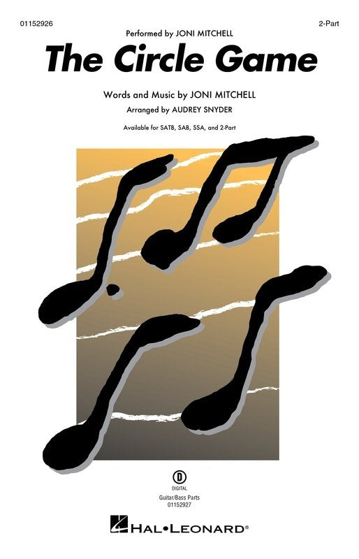 The Circle Game 2 Part/Piano