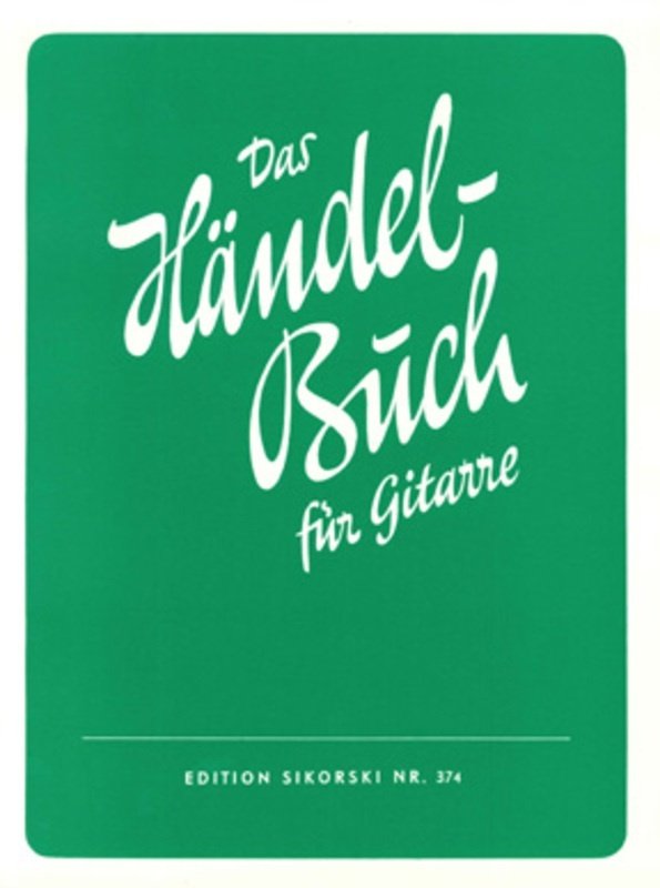 The Handel Book for Guitar