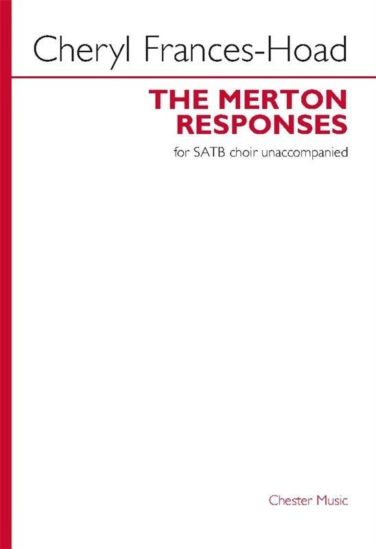 The Merton Responses SATB A Cappella