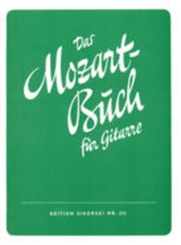 The Mozart Book for Guitar